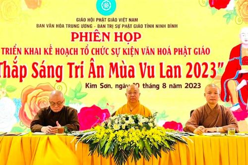 Lễ hội 'Thắp sáng tri ân mùa Vu lan năm 2023' sẽ được tổ chức 3 ngày tại Ninh Bình