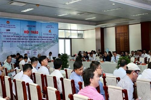 Tháo gỡ khó khăn cho vật liệu xây không nung