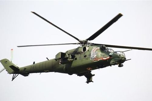 Trực thăng Ba Lan đánh rơi ngòi nổ tên lửa tại biên giới với Belarus