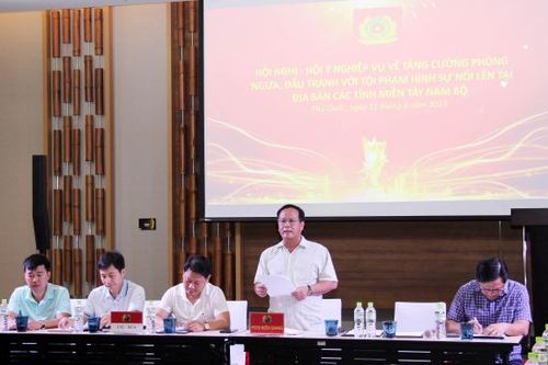 Hội ý nghiệp vụ tăng cường phòng ngừa, đấu tranh tội phạm