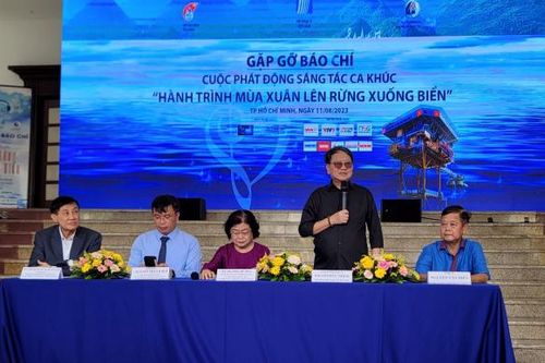 Phát động sáng tác ca khúc mới chủ đề 'Hành trình mùa xuân lên rừng xuống biển'