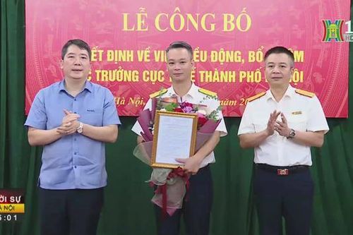 Điều động,bổ nhiệm Cục trưởng Cục thuế TP Hà Nội