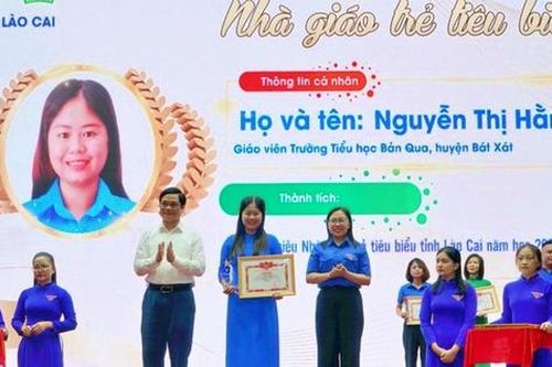 Lào Cai: Tuyên dương 75 Nhà giáo trẻ tiêu biểu, Học sinh 3 tốt, Học sinh 3 rèn luyện, Sinh viên 5 tốt