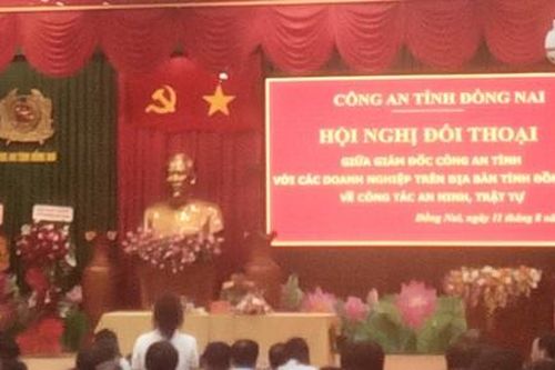 Công an tỉnh Đồng Nai gặp gỡ, đối thoại với các doanh nghiệp trên địa bàn