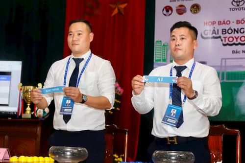 Bốc thăm chia bảng Giải bóng đá U9 toàn quốc 2023