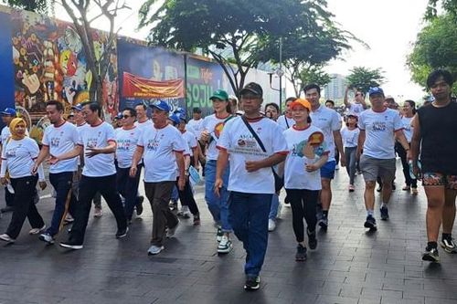 TP Hồ Chí Minh: Đi bộ vì hòa bình, hợp tác và phát triển ASEAN