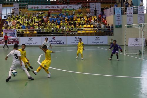 U9 Bắc Ninh giành chiến thắng trong ngày đầu ra quân tại giải bóng đá U9 toàn quốc