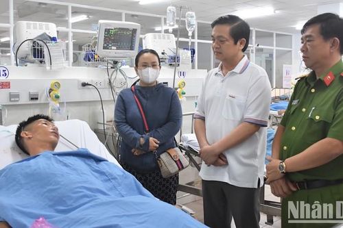 Tạm giữ hình sự đối tượng đâm 3 Công an trọng thương