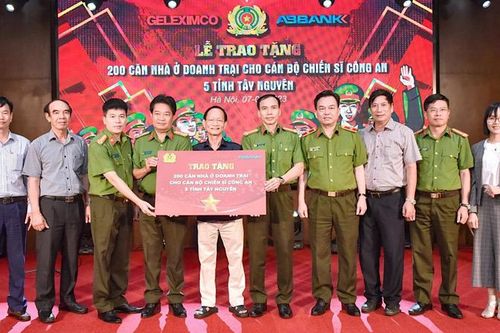 Xây dựng 200 căn nhà ở doanh trại cho chiến sĩ công an các xã khó khăn