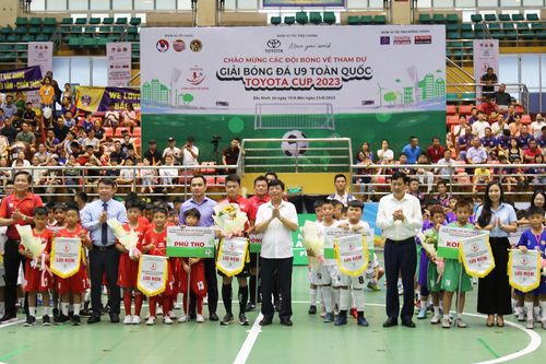 Khai mạc giải bóng đá U9 toàn quốc Toyota Cup 2023