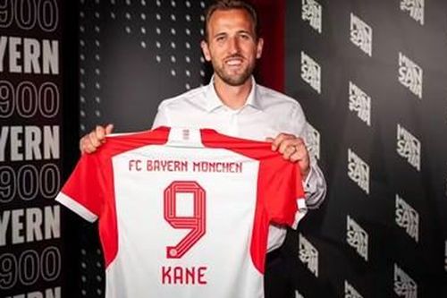 Harry Kane chính thức khoác áo Bayern Munich
