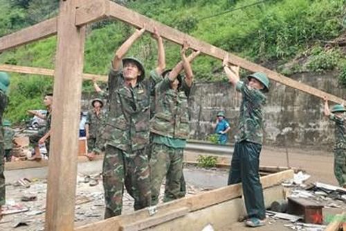 Tất cả vì đồng bào vùng lũ Mù Cang Chải