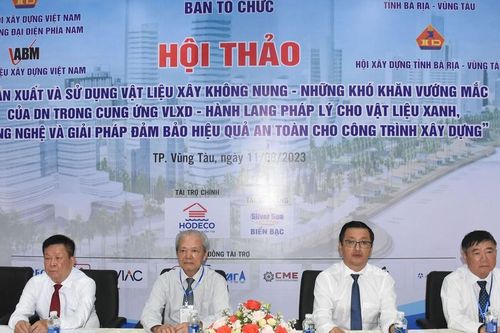 Gỡ khó cho thị trường vật liệu xây dựng không nung