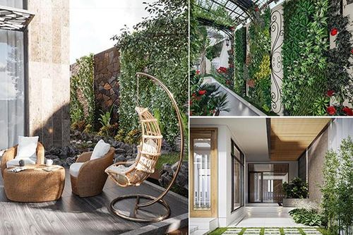 Gợi ý mẫu sân vườn nhỏ xinh cho nhà diện tích hẹp