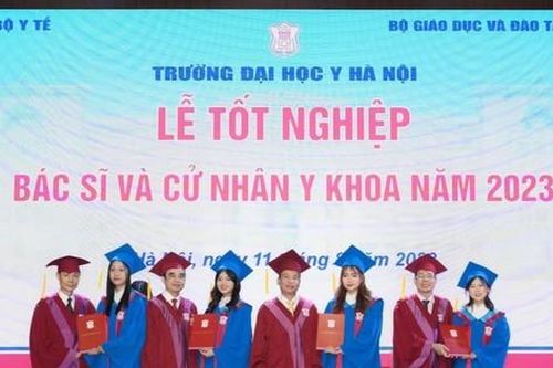 Khóa tuyển sinh có điểm chuẩn cao nhất lịch sử Trường ĐH Y Hà Nội tốt nghiệp
