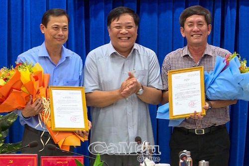 Công bố quyết định của Ban Thường vụ Tỉnh ủy Cà Mau về công tác cán bộ