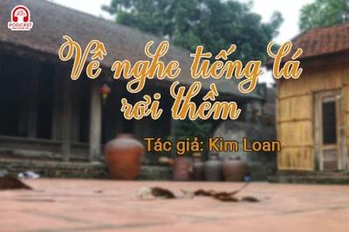 Tản văn hay: Về nghe tiếng lá rơi thềm