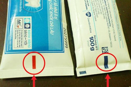 Những bí mật ẩn sau vạch màu ở phần đuôi tuýp kem đánh răng