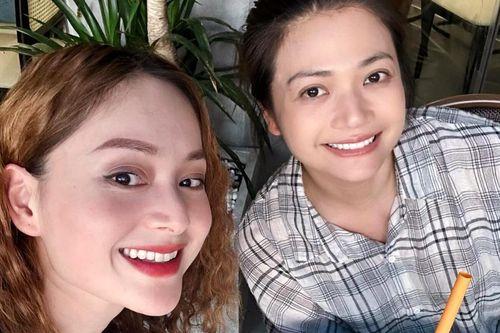 Lan Phương - Kiều Anh khoe nhan sắc 'một chín một mười' khiến netizen chao đảo