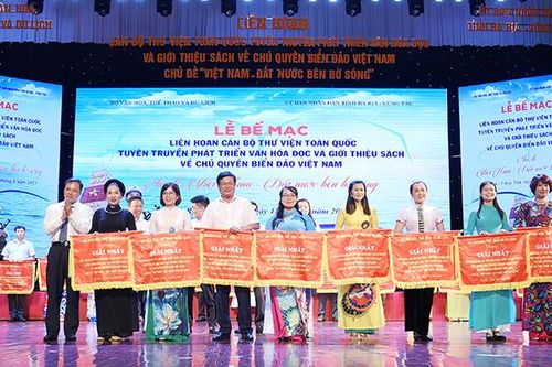 Thư viện tỉnh Đồng Tháp đạt giải Nhất liên hoan cán bộ thư viện toàn quốc