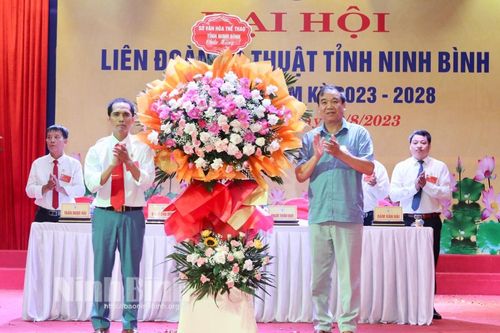 Đại hội Liên đoàn võ thuật tỉnh Ninh Bình lần thứ nhất, nhiệm kỳ 2023-2028