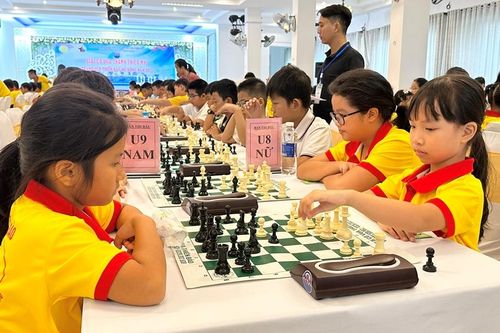 Hơn 260 VĐV tranh tài tại Giải cờ vua Thanh thiếu nhi