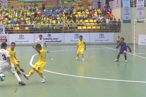Đội Bắc Ninh giành chiến thắng trận mở màn Giải bóng đá U9 toàn quốc