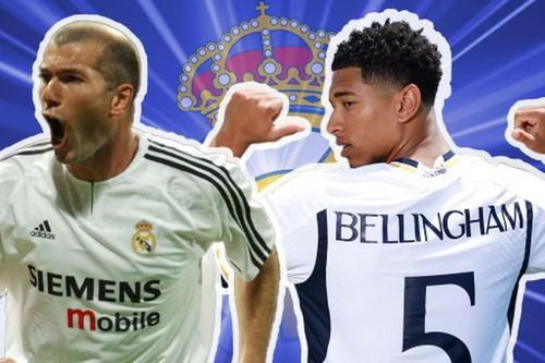 Bellingham và giấc mơ về một 'số 5 huyền thoại' mới như Zidane của người Madrid