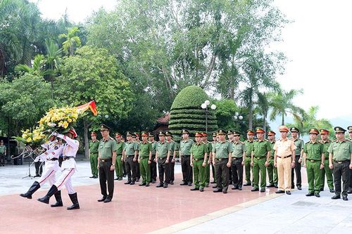 Địa chỉ đỏ giáo dục truyền thống của lực lượng Công an nhân dân