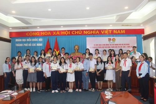 TP. HCM chọn đại biểu tham dự Phiên họp giả định 'Quốc hội trẻ em' toàn quốc lần đầu tiên