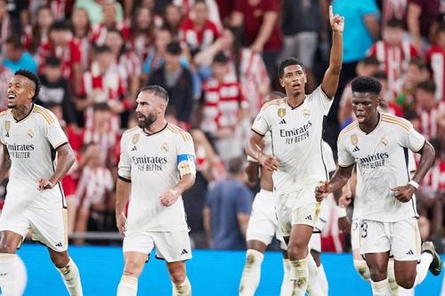 Bellingham ghi bàn trong trận ra mắt Real Madrid