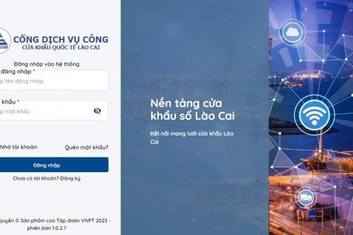 Lào Cai:Từ 21/8,thực hiện khai báo trên nền tảng Cửa khẩu số
