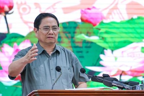 Thủ tướng Phạm Minh Chính: Ngăn chặn, đẩy lùi sụt lún, sạt lở, ngập úng tại đồng bằng sông Cửu Long