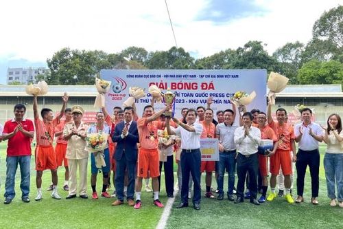 Lộ diện quán quân giải bóng đá báo chí toàn quốc Press Cup lần thứ VII khu vực phía Nam