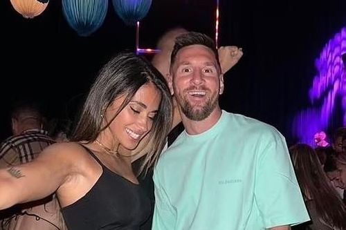 Messi và vợ tiệc tùng vui hết cỡ với Beckham, Busquets và Alba