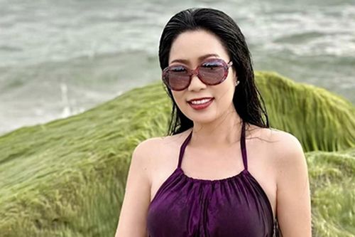 Trịnh Kim Chi khoe dáng tuổi 51, Quang Lê điển trai khi giảm 12kg