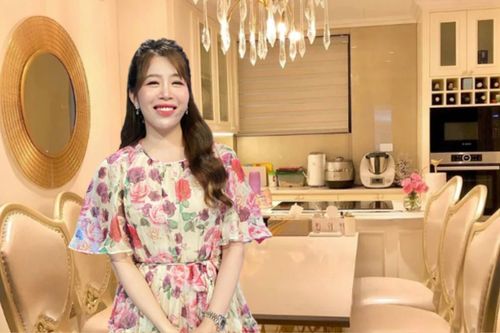 Căn bếp ngốn hơn nửa tỷ tiền đồ gia dụng của MC Diệp Chi