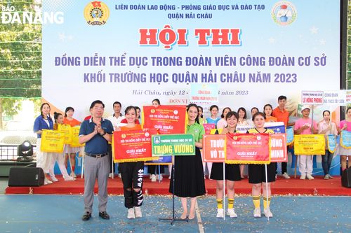 Bế mạc hội thi đồng diễn thể dục quận Hải Châu