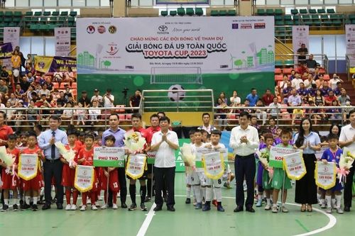 Giải bóng đá U.9 toàn quốc TOYOTA CUP 2023: Văn Tâm Đồng Nai khởi đầu thuận lợi