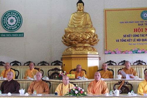 Thừa Thiên Huế: Ban Trị sự GHPGVN tỉnh sơ kết Phật sự 6 tháng đầu năm 2023