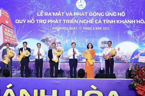Ra mắt Quỹ hỗ trợ phát triển nghề cá Khánh Hòa