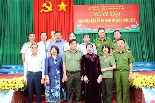 Ngày hội Toàn dân bảo vệ an ninh Tổ quốc năm 2023 tại Phú Quốc