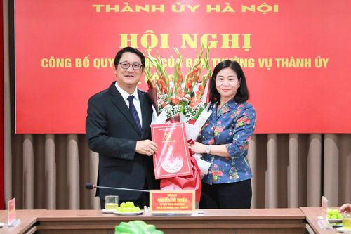 Bí thư Quận ủy Bắc Từ Liêm làm Phó Trưởng ban Thường trực Ban Dân vận Thành ủy Hà Nội