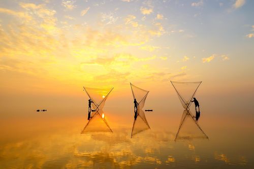 Vẻ đẹp huyền ảo của biển vô cực và dải ngân hà ở Thái Bình