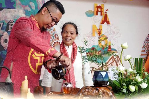 Không gian giới thiệu Ẩm thực Hà Nội năm 2023