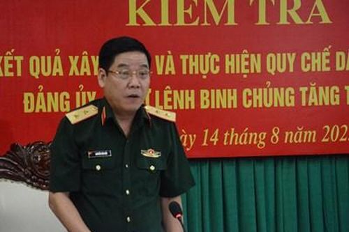 Binh chủng Tăng Thiết giáp triển khai thực hiện Quy chế dân chủ cơ sở đồng bộ, chặt chẽ