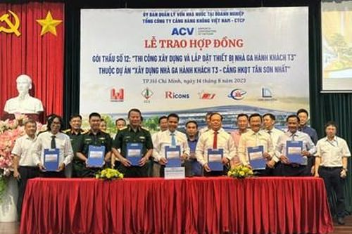 Sẽ triển khai gói thầu lớn nhất xây dựng Nhà ga T3 Tân Sơn Nhất trong tháng 8-2023