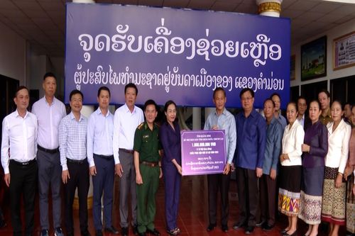 Quảng Bình: Hỗ trợ kinh phí cho tỉnh Khăm Muộn (Lào) khắc phục hậu quả lũ lụt