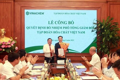 Tập đoàn Hóa chất Việt Nam có Phó Tổng giám đốc mới