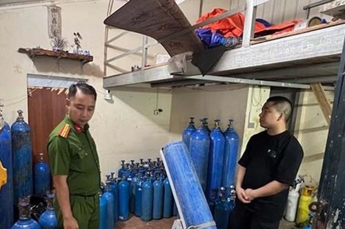 Xử phạt 55 triệu đồng với cơ sở kinh doanh 'khí cười' trái phép